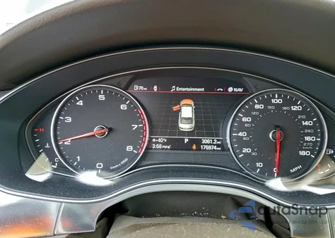 2012 Audi A6 Prestige из США, поврежденный, VIN WAUHGAFC8CN097037